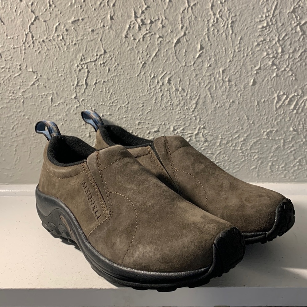 Merrell Men’s Jungle Moc Slip-On Shoe - Fudge, 8.5 M US
